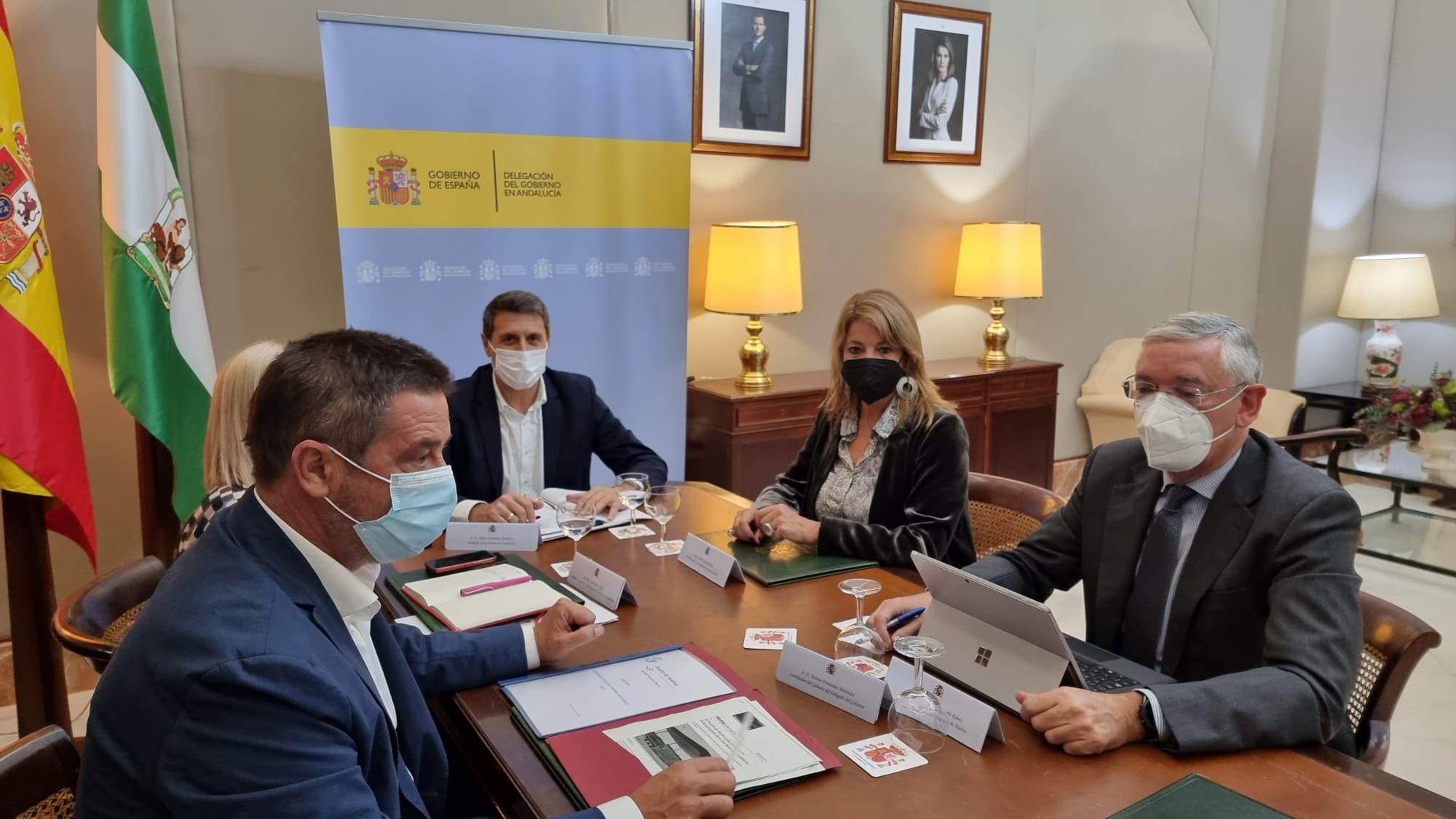 la autoridad portuaria de huelva traslada a la delegación del gobierno en andalucía su interés en habilitar el puerto de huelva como frontera schengen